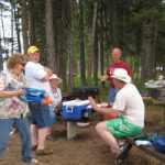 Picnic at the lake